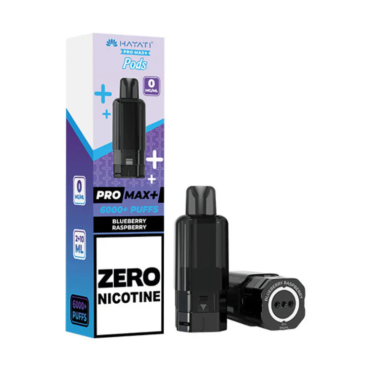 Hayati Pro Max+ 6K Pods  Zero Nicotine - Replacement Pods