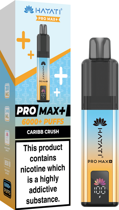 Hayati Pro Max+ 6K Kit - Pre-Filled Pod Kits
