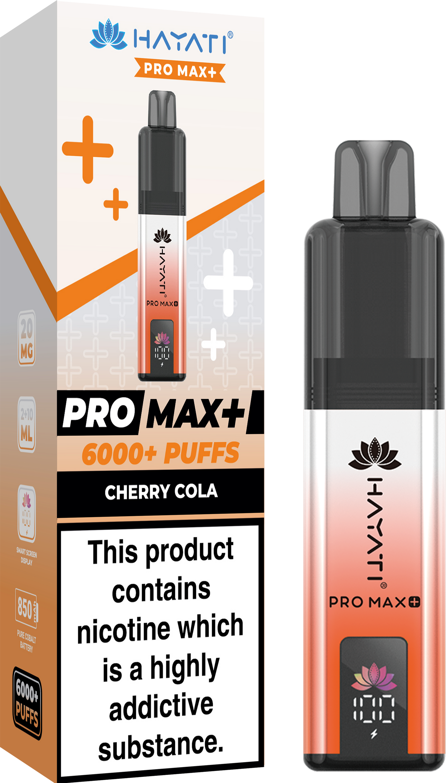 Hayati Pro Max+ 6K Kit - Pre-Filled Pod Kits