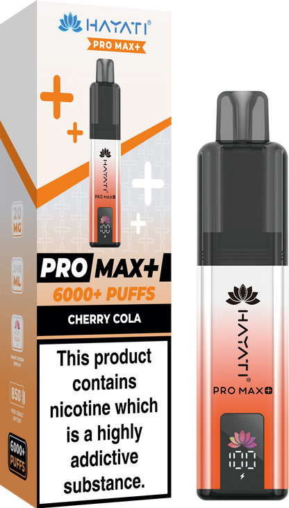 Hayati Pro Max+ 6K Kit - Pre-Filled Pod Kits