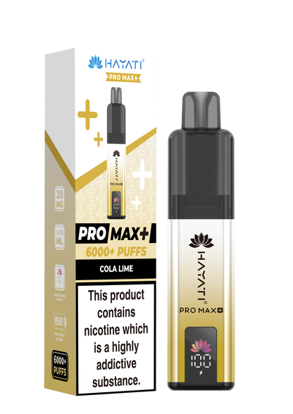 Hayati Pro Max+ 6K Kit - Pre-Filled Pod Kits