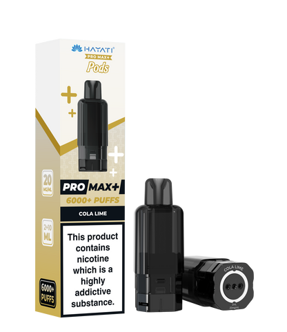Hayati Pro Max+ 6K Pods - Replacement Pods
