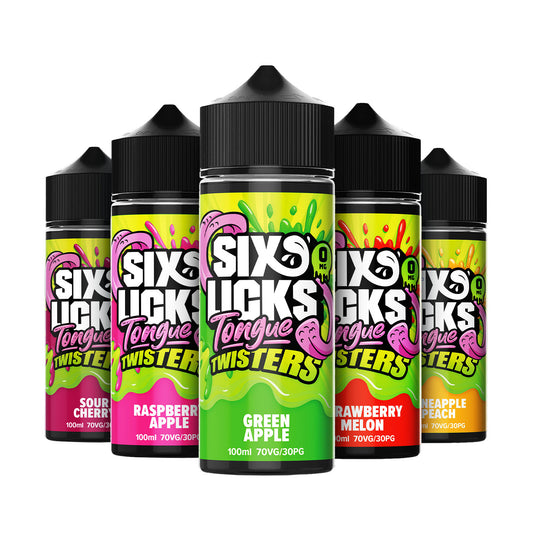 Six Licks Tongue Twisters