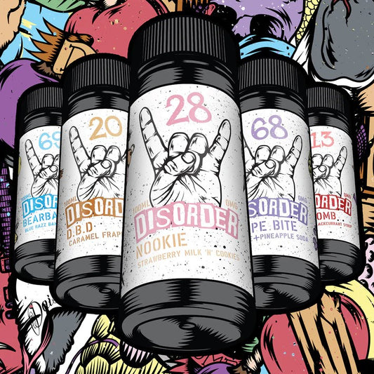 Disorder E-Liquid - 100ML Shortfills - ASAP VAPE