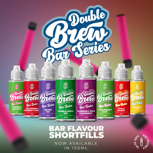 Double Brew 100ML Shortfills - E-liquid