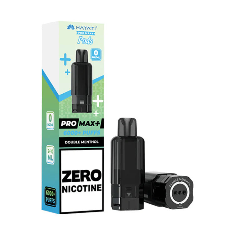 Hayati Pro Max+ 6K Pods  Zero Nicotine - Replacement Pods
