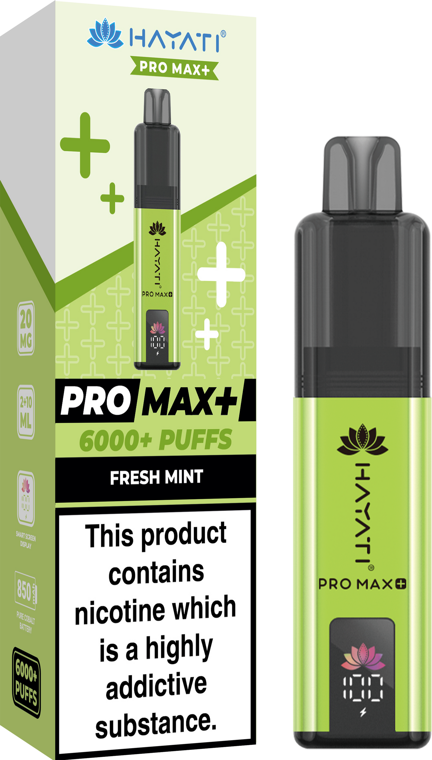 Hayati Pro Max+ 6K Kit - Pre-Filled Pod Kits