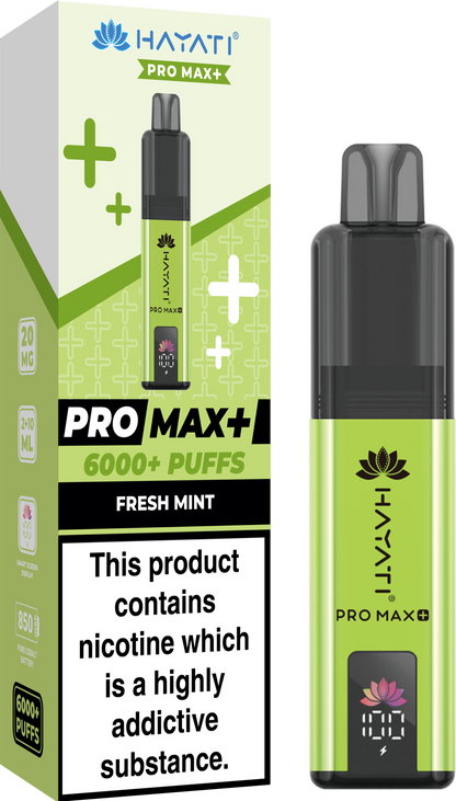 Hayati Pro Max+ 6K Kit - Pre-Filled Pod Kits