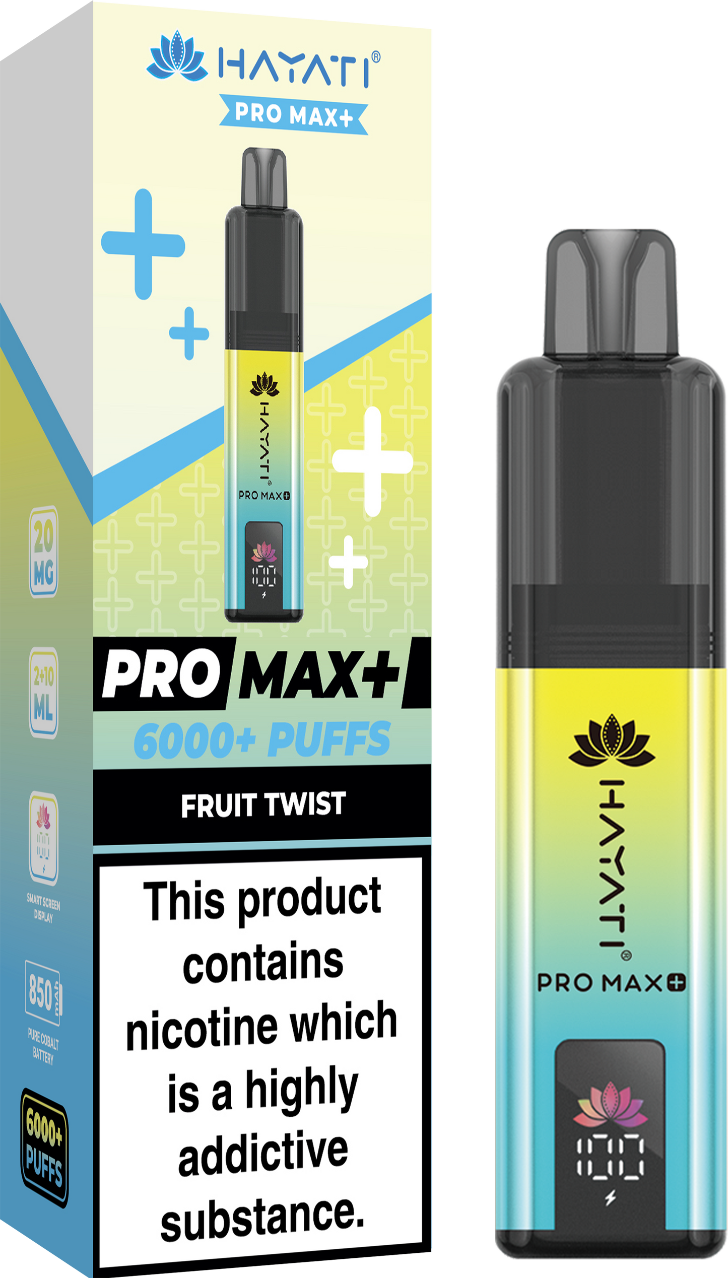 Hayati Pro Max+ 6K Kit - Pre-Filled Pod Kits