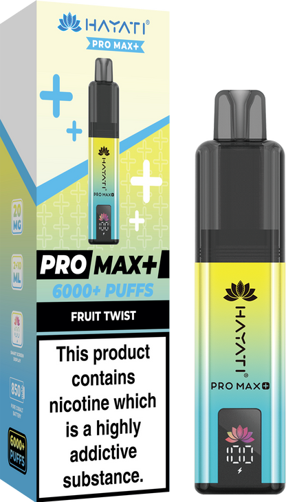 Hayati Pro Max+ 6K Kit - Pre-Filled Pod Kits