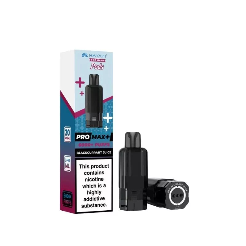 Hayati Pro Max+ 6K Pods - Replacement Pods