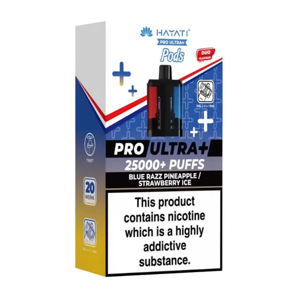 Hayati Pro Ultra Plus Pre 25K Pre-Filled Pods - Replacement Pods