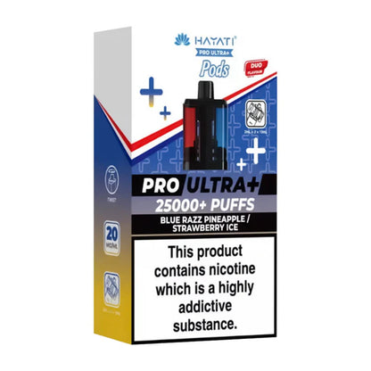 Hayati Pro Ultra Plus Pre 25K Pre-Filled Pods - Replacement Pods
