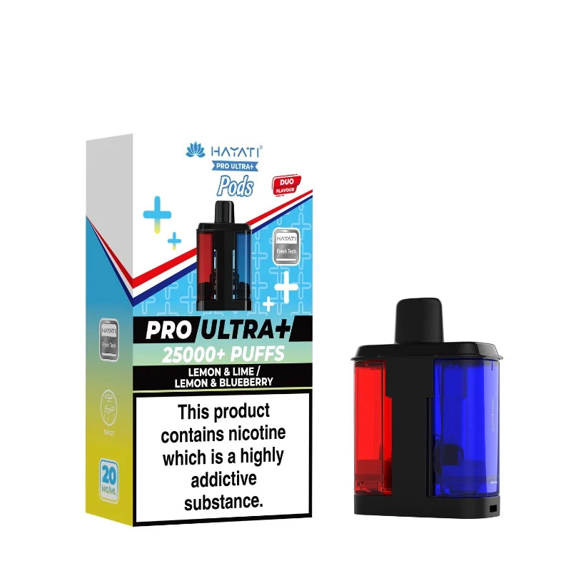 Hayati Pro Ultra Plus Pre 25K Pre-Filled Pods - Replacement Pods