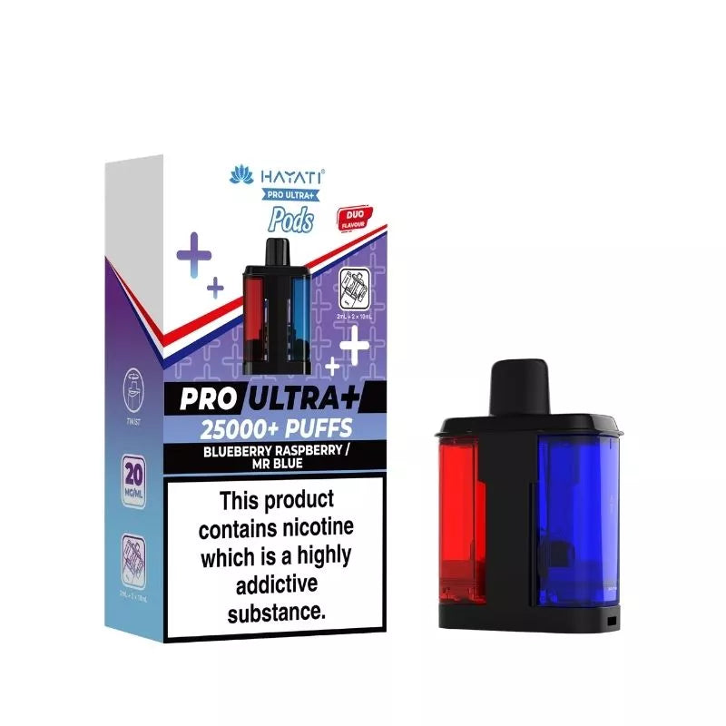 Hayati Pro Ultra Plus Pre 25K Pre-Filled Pods - Replacement Pods