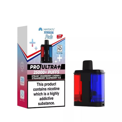 Hayati Pro Ultra Plus Pre 25K Pre-Filled Pods - Replacement Pods