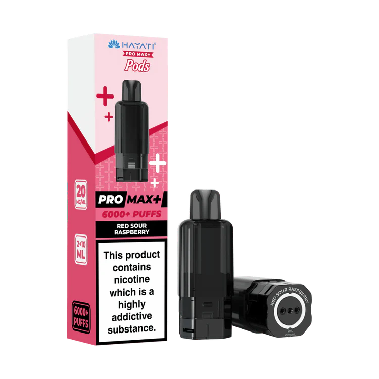 Hayati Pro Max+ 6K Pods - Replacement Pods