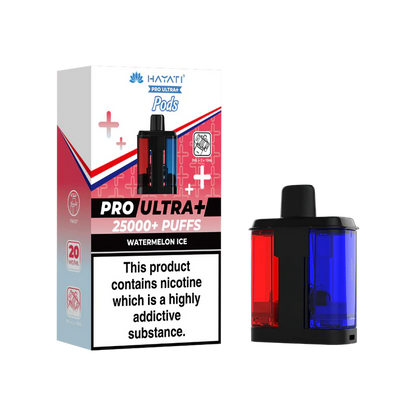 Hayati Pro Ultra Plus Pre 25K Pre-Filled Pods - Replacement Pods