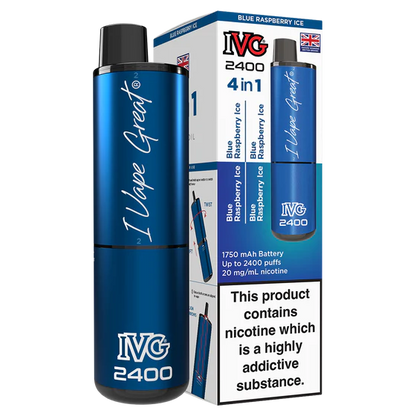IVG 2400 Reload Rechargeable Kit - Closed Pod-System