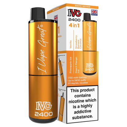 IVG 2400 Reload Rechargeable Kit - Closed Pod-System