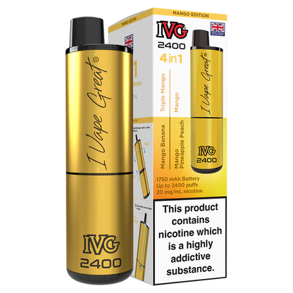 IVG 2400 Reload Rechargeable Kit - Closed Pod-System
