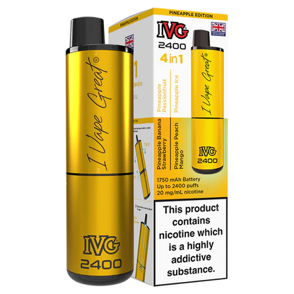 IVG 2400 Reload Rechargeable Kit - Closed Pod-System