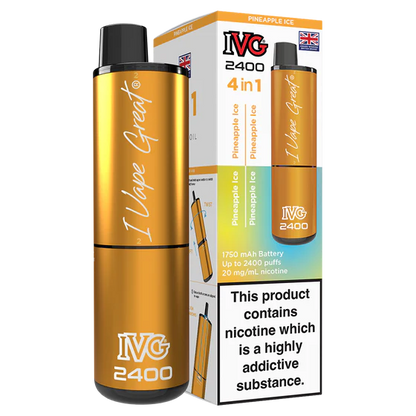 IVG 2400 Reload Rechargeable Kit - Closed Pod-System