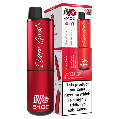 IVG 2400 Reload Rechargeable Kit - Closed Pod-System
