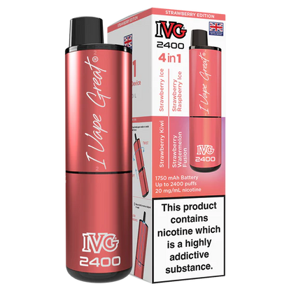 IVG 2400 Reload Rechargeable Kit - Closed Pod-System