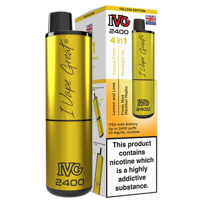 IVG 2400 Reload Rechargeable Kit - Closed Pod-System