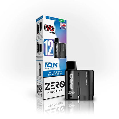 IVG Pro 10k Pods (PRO 12) Zero Nicotine - Replacement Pods