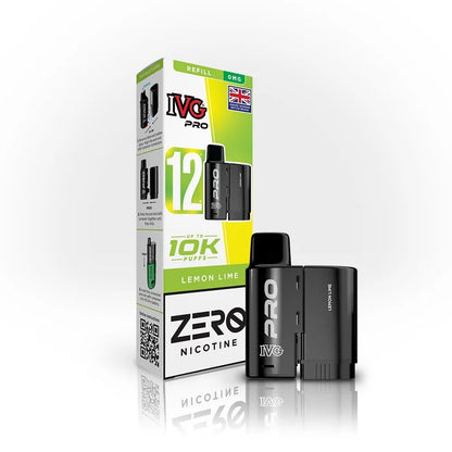IVG Pro 10k Pods (PRO 12) Zero Nicotine - Replacement Pods
