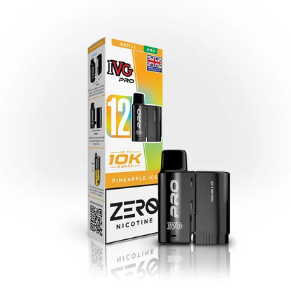 IVG Pro 10k Pods (PRO 12) Zero Nicotine - Replacement Pods