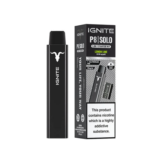 Ignite P8 Solo - Pre-Filled Pod Kits