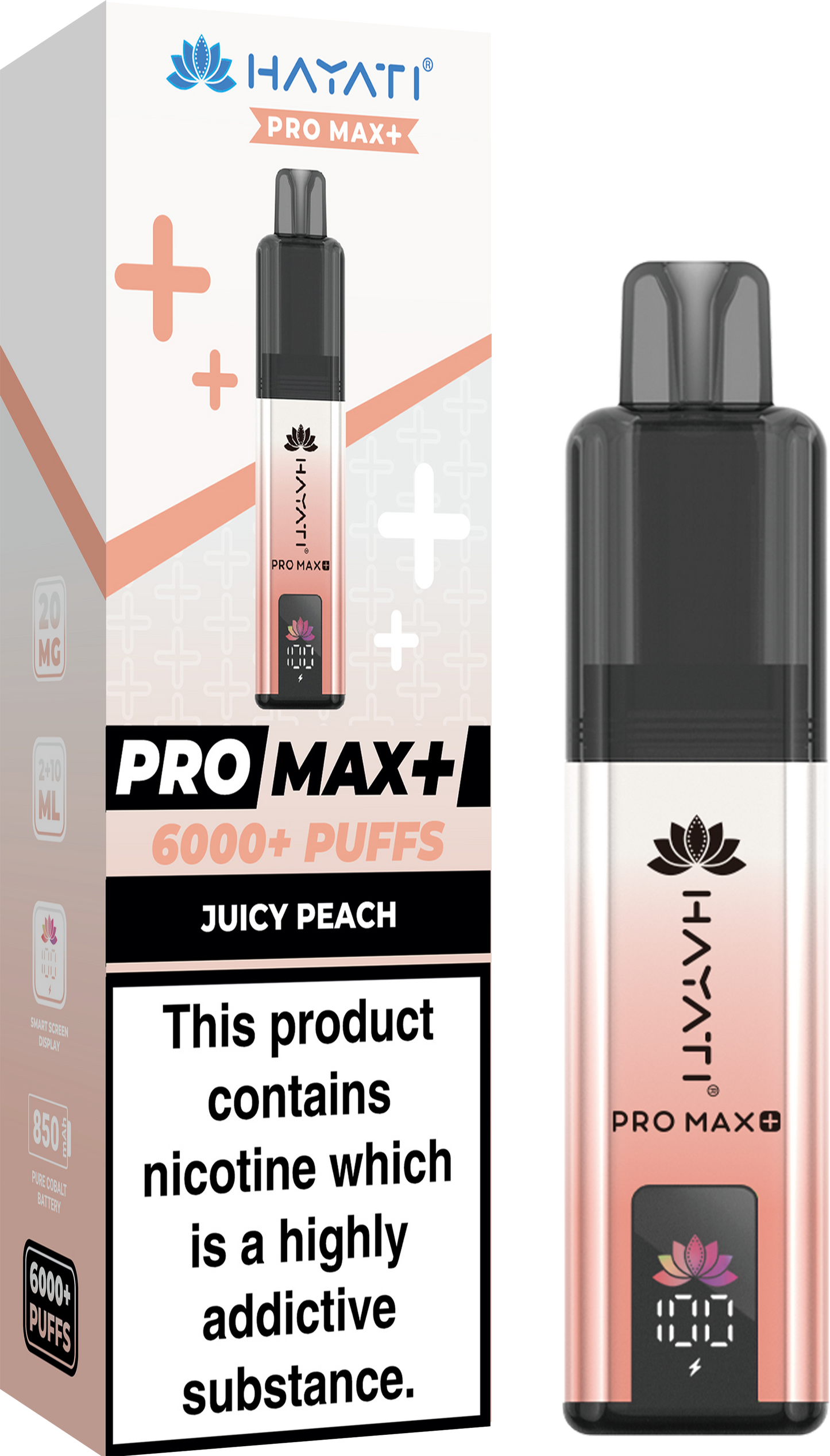 Hayati Pro Max+ 6K Kit - Pre-Filled Pod Kits