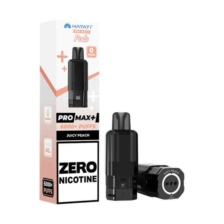 Hayati Pro Max+ 6K Pods  Zero Nicotine - Replacement Pods