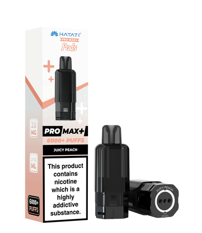 Hayati Pro Max+ 6K Pods - Replacement Pods