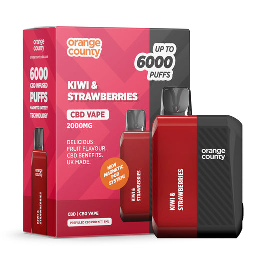 Orange County CBD/CBG 2000MG Kit - Closed-Pod System