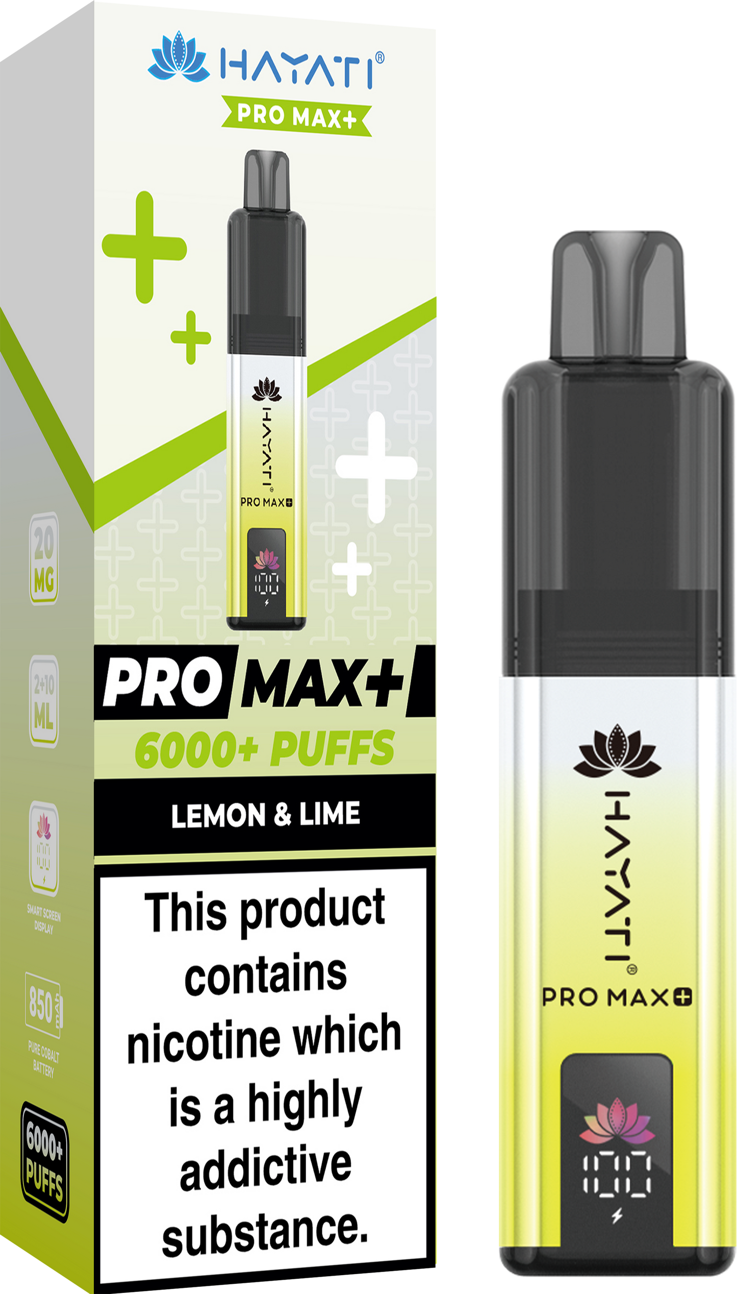 Hayati Pro Max+ 6K Kit - Pre-Filled Pod Kits