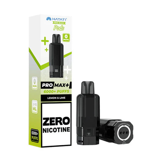 Hayati Pro Max+ 6K Pods  Zero Nicotine - Replacement Pods
