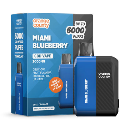Orange County CBD/CBG 2000MG Kit - Closed-Pod System