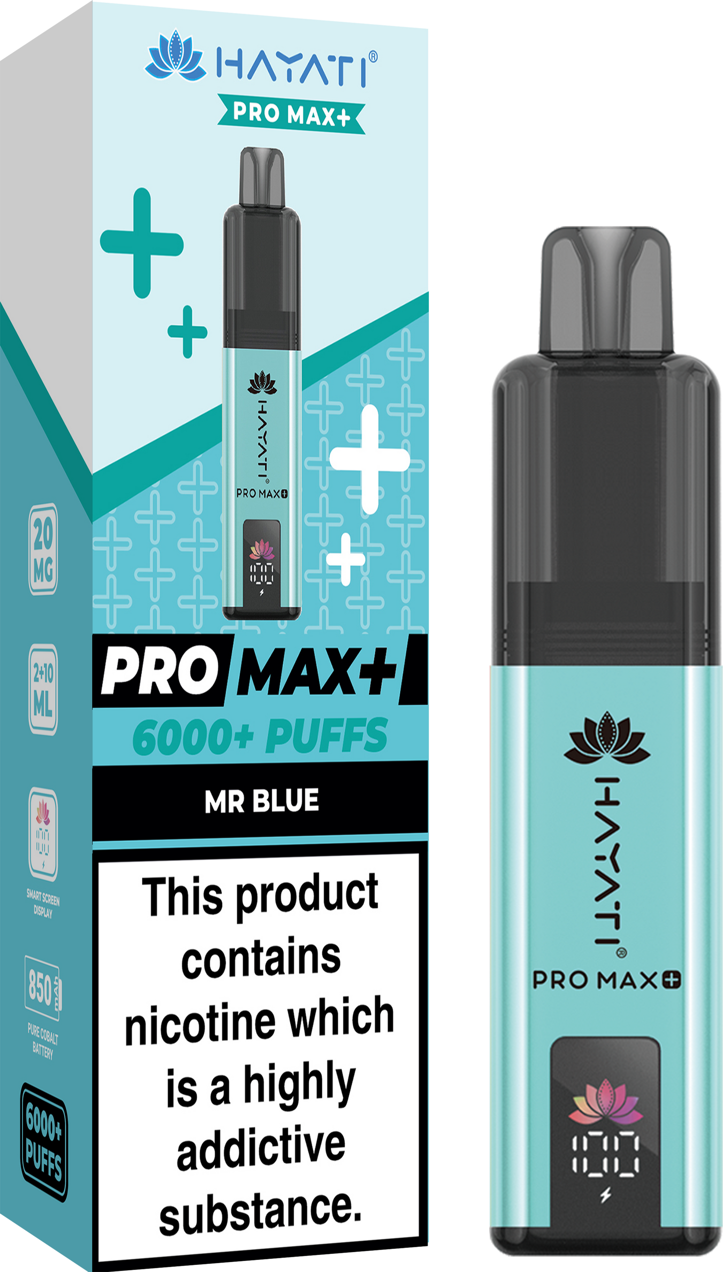 Hayati Pro Max+ 6K Kit - Pre-Filled Pod Kits