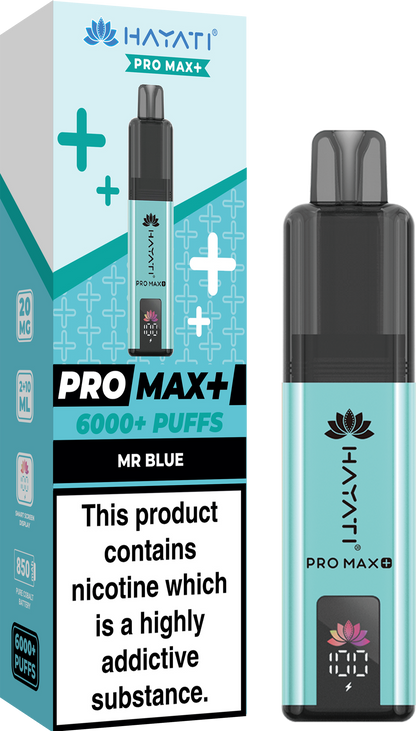 Hayati Pro Max+ 6K Kit - Pre-Filled Pod Kits