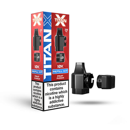 Titan X Refill Kit - Pre-Filled Pods
