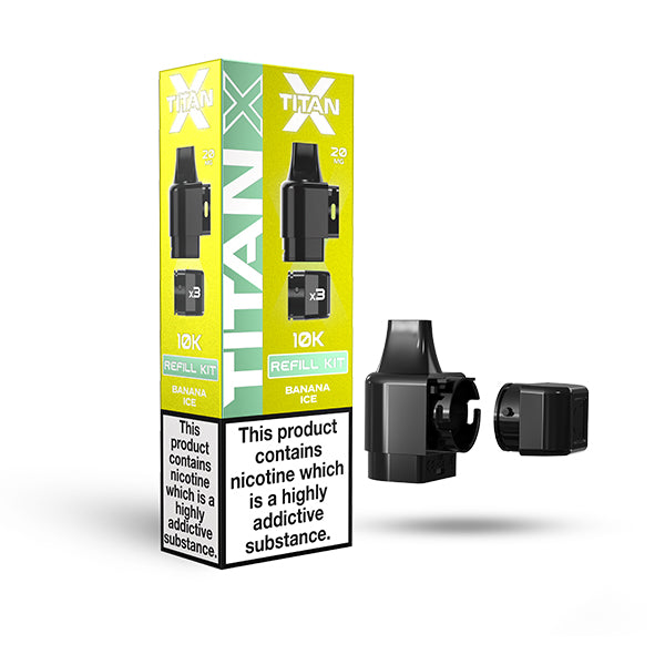 Titan X Refill Kit - Pre-Filled Pods