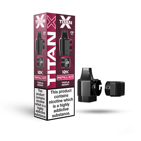 Titan X Refill Kit - Pre-Filled Pods