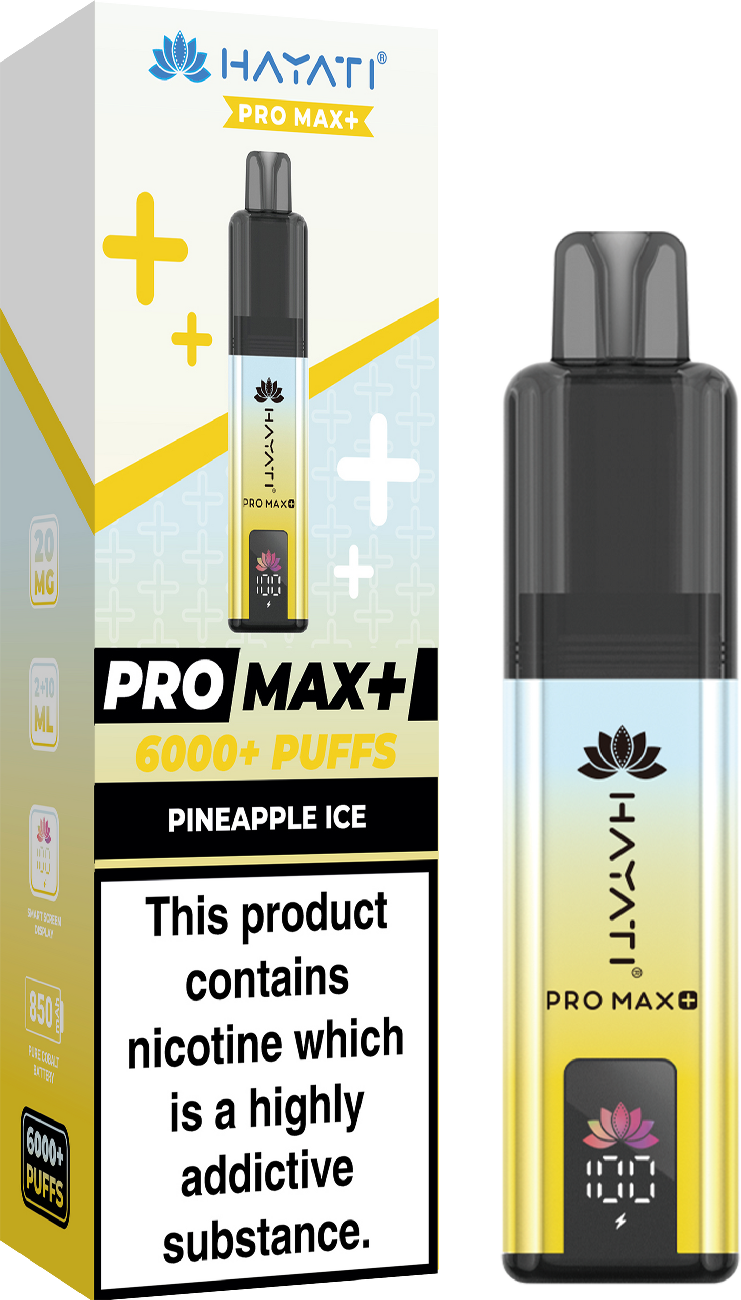 Hayati Pro Max+ 6K Kit - Pre-Filled Pod Kits