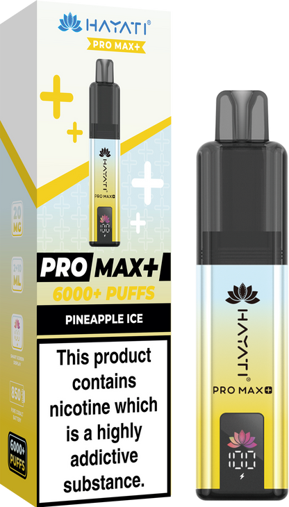 Hayati Pro Max+ 6K Kit - Pre-Filled Pod Kits