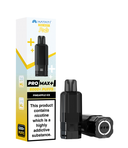 Hayati Pro Max+ 6K Pods - Replacement Pods