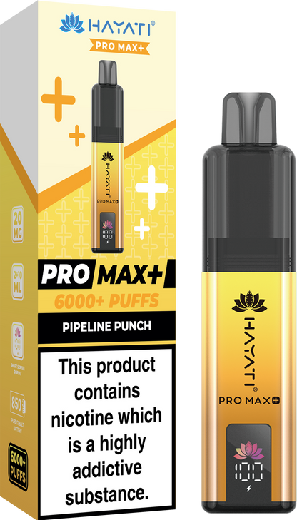 Hayati Pro Max+ 6K Kit - Pre-Filled Pod Kits